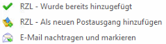 Meldung bei Mails nachtragen
