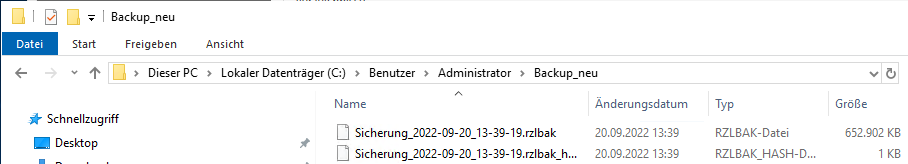 Daten wiederherstellen