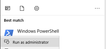 Powershell - als Administrator starten