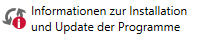 Informationen zur Installation und Update der Programme